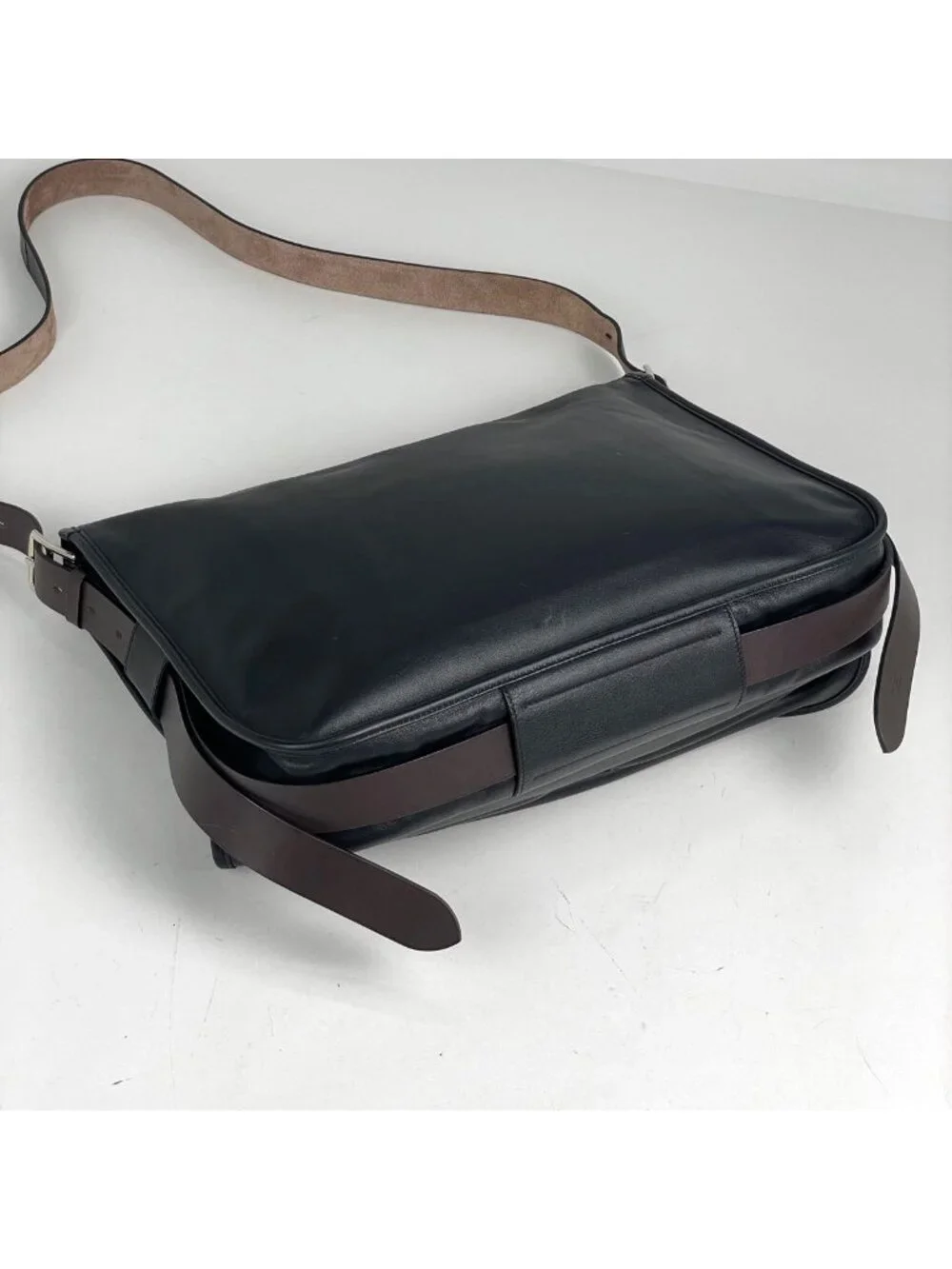 Hermes Barda 43 Shoulder Bag Veau Sikkim Black